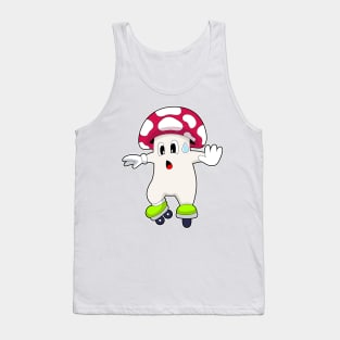 Mushroom Inline skating Roller skates Tank Top